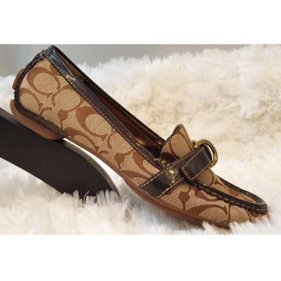 [NWOT] Coach 'Sharin' Signature Loafers - Picture 4 of 8